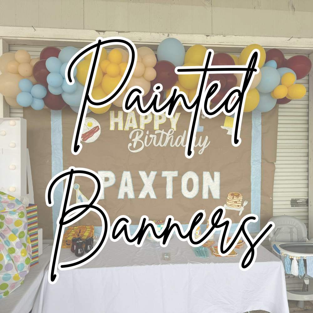 Painted Banners (By Request Only)