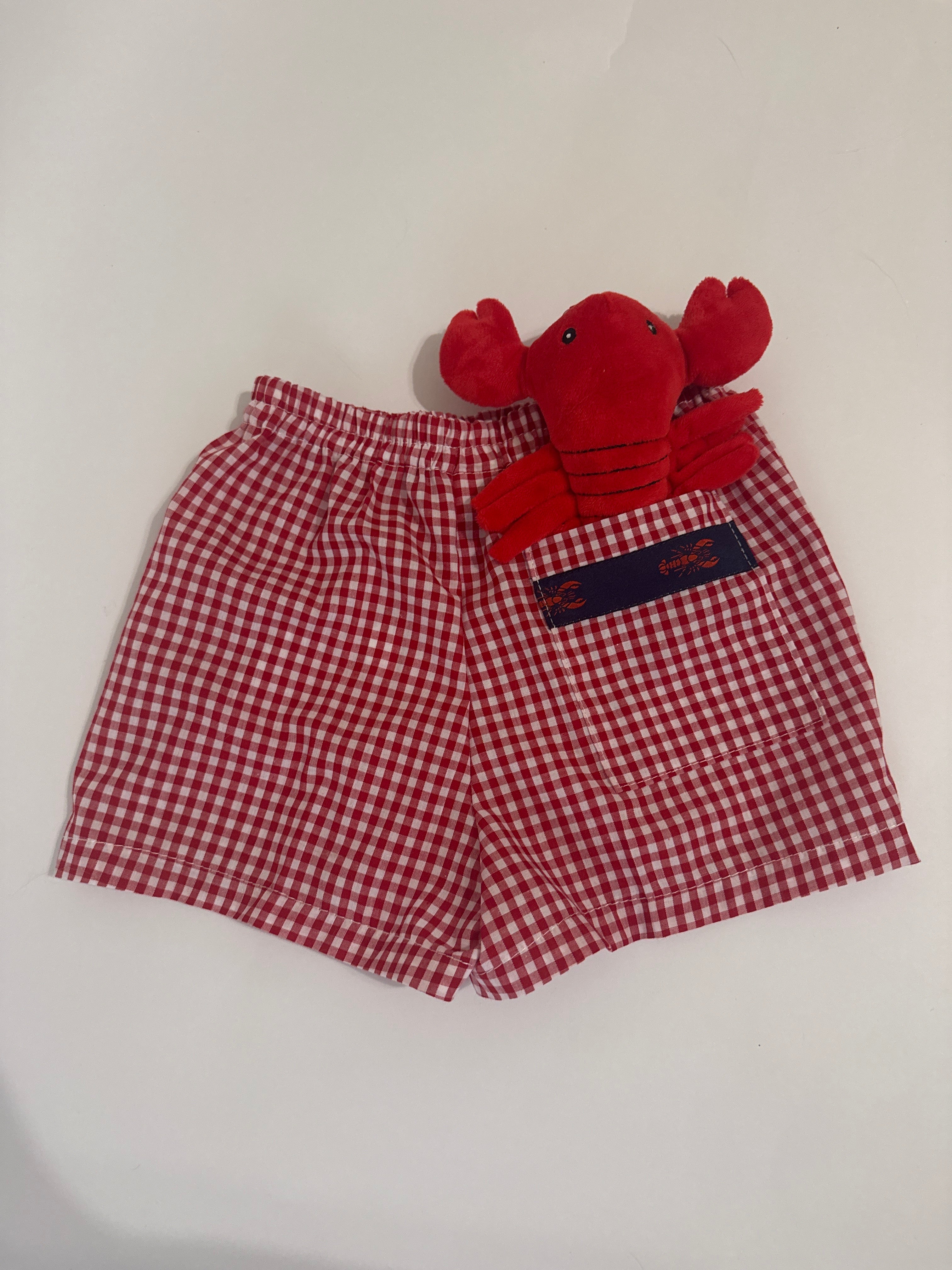 Boys Crawfish Shorts with Pocket!🦞