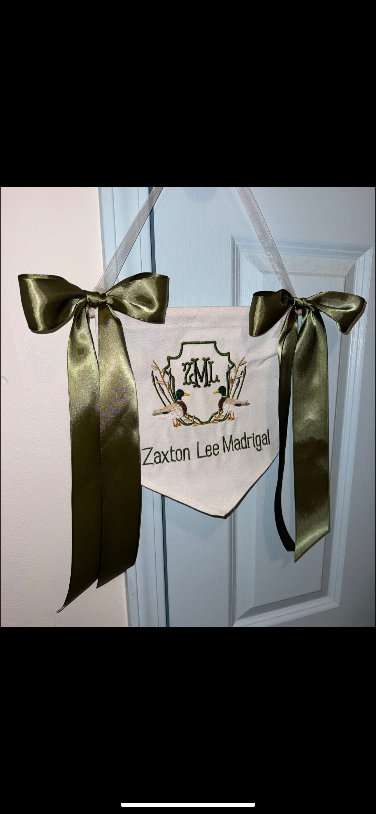 Canvas Banners with Custom Design and Crest