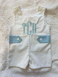 Boys Jon Jons With Embroidery