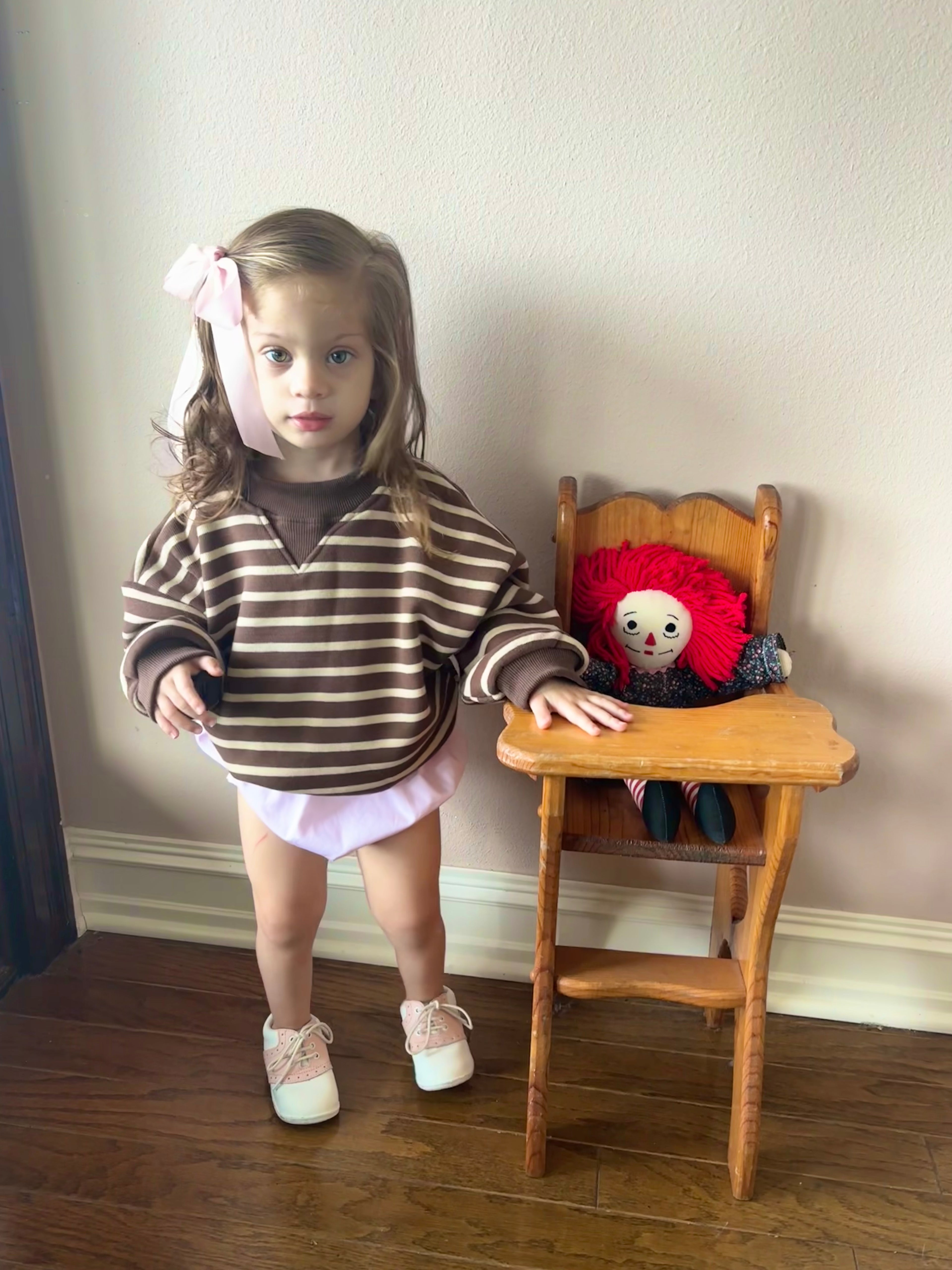 Chocolate Striped Sweaters🤎🎀