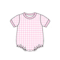 Gingham T-Shirt Bubbles