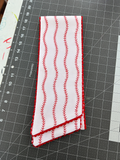 Baseball wreath sashes