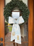 Golden Doodle Wreath Sash